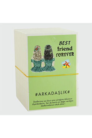 3'lü Arkadaşlık Bileklik Kartı