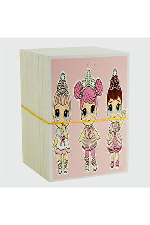 3'lü Kız Çocuk Bileklik Kartı