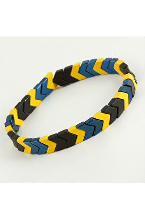 Taraftar Çavuş Hematit Doğaltaş Bileklik