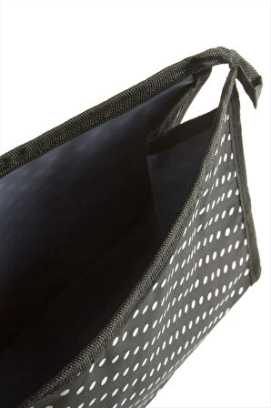 Benekli Desenli Makyaj Çantası