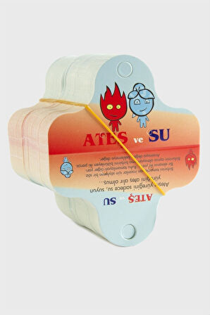 Ateş Su Kolye Kartı