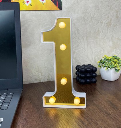 3D Işıklı Led Harf Dekoratif Aydınlatma Büyük Boy