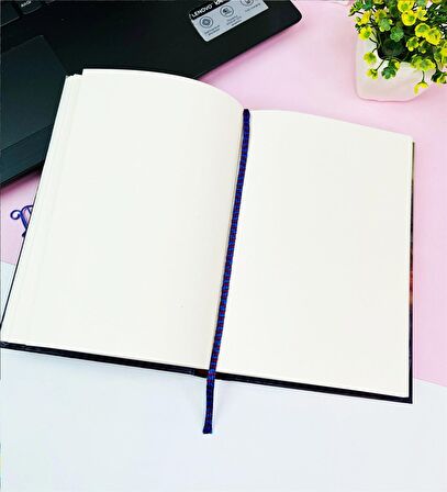 İnci Küpeli Kız Kalın Kitap Görünümlü Defter Ve Bez Çanta Set