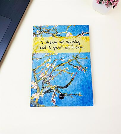 21x14Cm Sketch Book - Eskiz Defteri - Siyah Sayfa - 120 Gr - 56 Yaprak