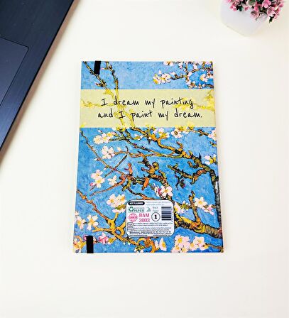 21x14Cm Sketch Book - Eskiz Defteri - Siyah Sayfa - 120 Gr - 56 Yaprak