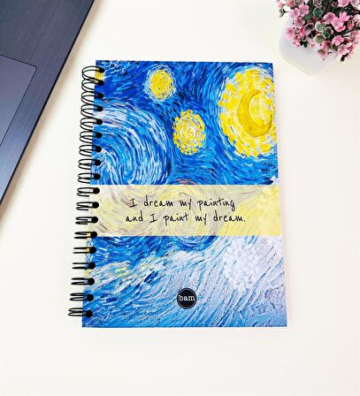 23x16Cm Sketch Book - Eskiz Defteri - Siyah Sayfa - 120 Gr - 64 Yaprak