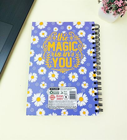 23x16Cm Sketch Book - Eskiz Defteri - Siyah Sayfa - 120 Gr - 64 Yaprak