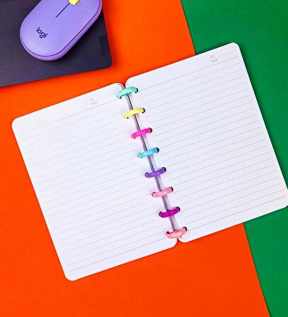 Küçük Bi Yıkıldım Tasarımlı Yeni Nesil Kalp Spiralli Defter