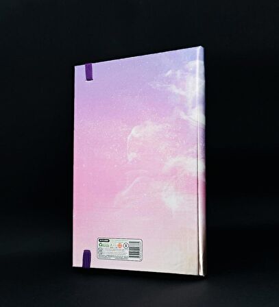 Metal Kapaklı Dare To Dream Tasarımlı Lastikli Defter