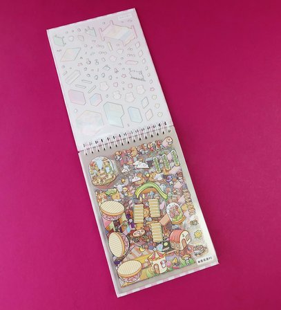 DIY Kendin Yap 5D Sahne Sticker Defteri - (20 Sahne + 20 Sticker)