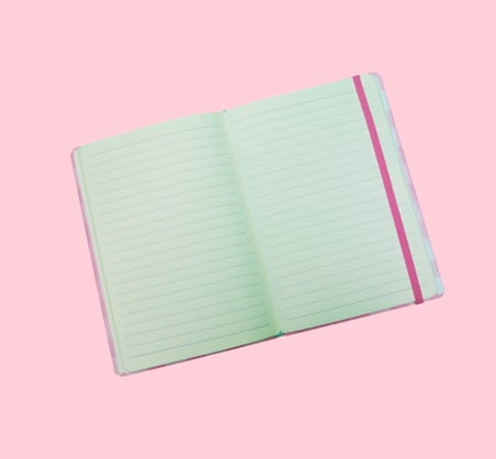 Hologram Kapaklı Sevimli Kedi Defter