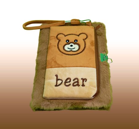 Peluş Ayılar Çanta Kapaklı Defter