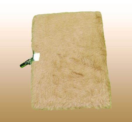 Peluş Capybara Kilitli Günlük Defter