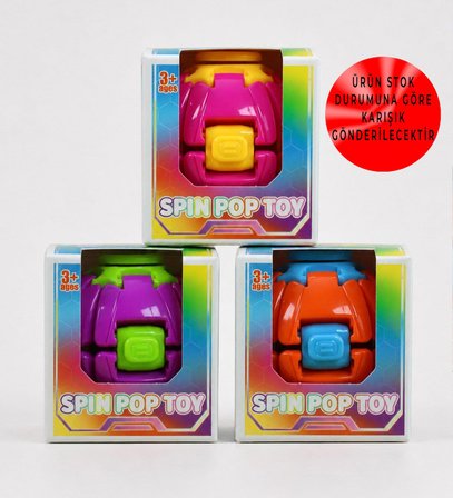 Pop Spin Dönen Aktivite Topu
