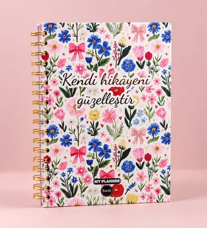 Kendi Hikayeni Güzelleştir Bahar Çiçekleri Konuşan Ajanda