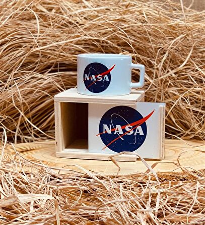Nasa Ahşap Kutulu Kupa