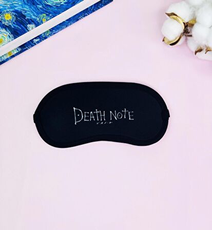 Death Note Tasarımlı Uyku Bandı