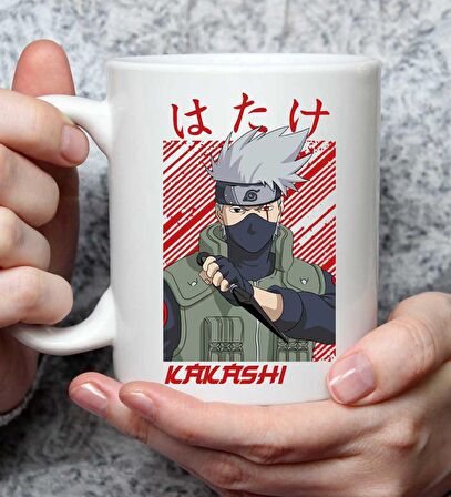 Kakashi Anime Tasarımlı Kupa Bardak