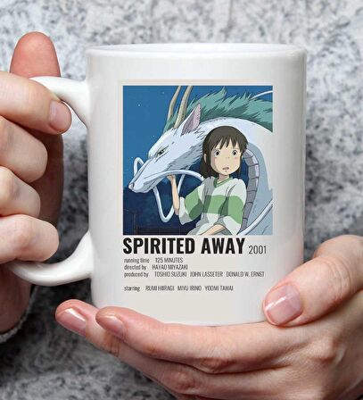 Spirited Away Anime Tasarımlı Kupa Bardak