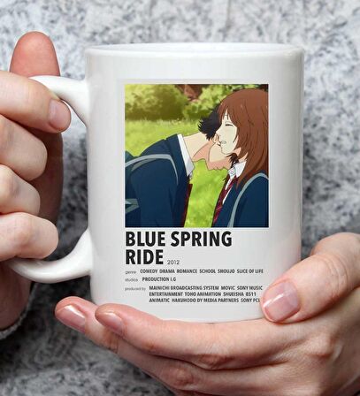 Blue Spring Ride Tasarımlı Kupa Bardak