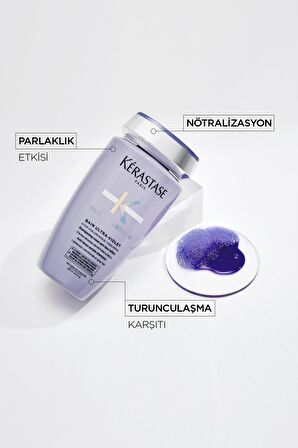 Blond Absolu Bain Ultra-violet Istenmeyen Sarı&turuncu Yansımaları Nötralize Eden Şampuan