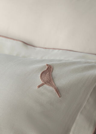 TEK KİŞİLİK PIKE SET PURE BLUSH - NEVRESIMLI PIKE TAKIMI