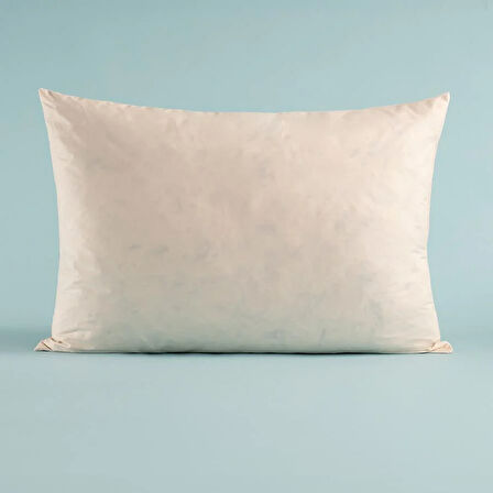 %5 Gıdık Krem Kaz Tüyü Yastık 50x70 Cm