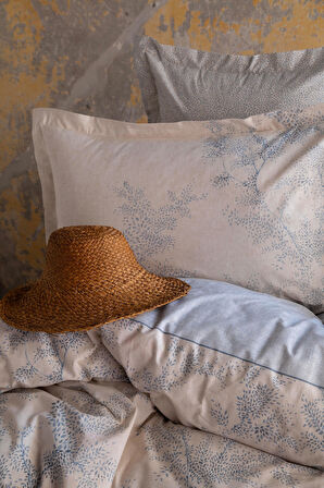 Tek Kişilik Mila Mavi Nevresim Takımı --