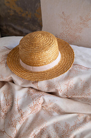 Tek Kişilik Mila Teracotta Nevresim Takımı --