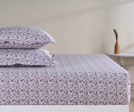 Tek Kişilik Fitted Çarşaf Set 100x200 Miles Pembe
