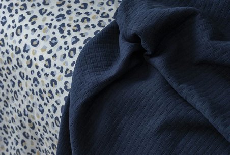 Çift Kişilik Cozy Set Odelin İndigo