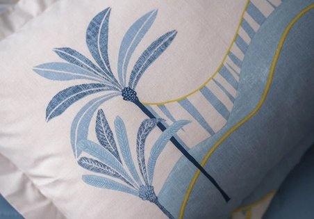 Çift Kişilik Yatak Örtülü Set Borneo