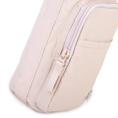 Nas Bag Mini Kadın Telefonluk Spor Şık Günlük Büzgülü El ve  Çapraz Çanta (en 20 cm ; boy 12 cm ) Kum