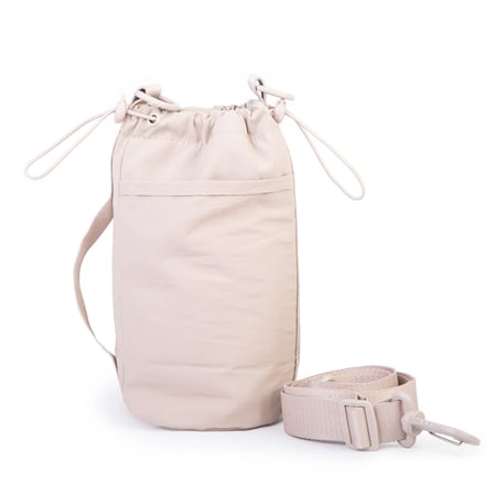 Nas Bag Mini Kadın Telefonluk Spor Şık Günlük Büzgülü El ve  Çapraz Çanta (en 20 cm ; boy 12 cm ) Kum