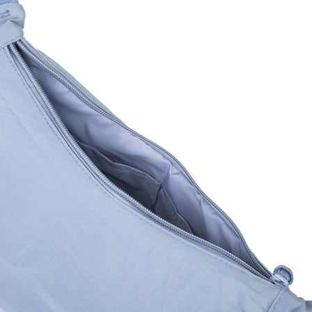 Nas Bag Ultra Hafif Kadın Spor Günlük Nas Bag Minimalist Günlük Ayarlanabilir Askılı Mini Hobo Çanta (en 25 cm ;boy 22 cm ) Mavi