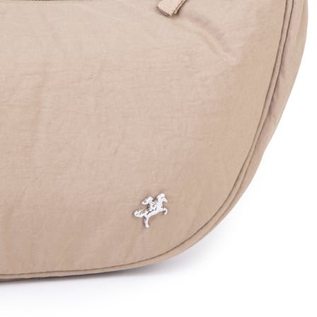 Nas Bag Ultra Hafif Kadın Spor Günlük Nas Bag Minimalist Günlük Ayarlanabilir Askılı Mini Hobo Çanta (en 25 cm ;boy 22 cm ) Vizon