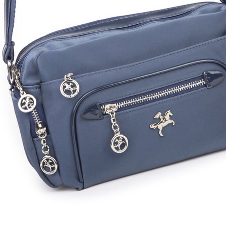 Nas Bag Kadın  Çok Gözlü Günlük Çapraz Çanta Lacivert Buzzy