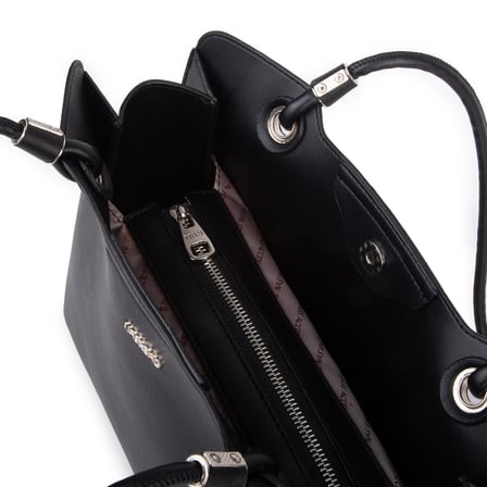 Nas Bag Kadın Sade Şık Zamansız Omuz Çantası ( 32x22 cm ) Siyah