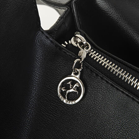 Nas Bag Kadın Omuz Çantası Siyah Nero