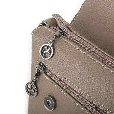 Nas Bag Kadın Çapraz Çanta Vizon Natural