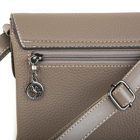 Nas Bag Kadın Çapraz Çanta Vizon Natural