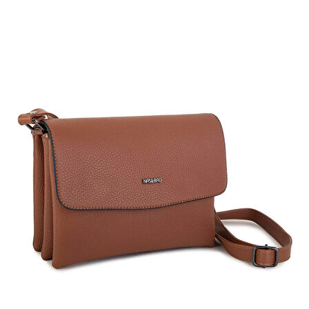 Nas Bag Kadın Çapraz Çanta Taba Natural