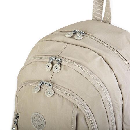 Nas Bag Unisex Zararlı Kimyasal İçermeyen Waterproof Sırt Çantası Vizon