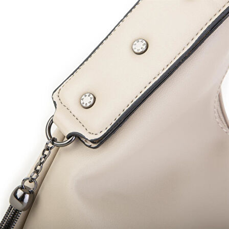 Nas Bag Kadın Omuz Çantası Kum Dona 