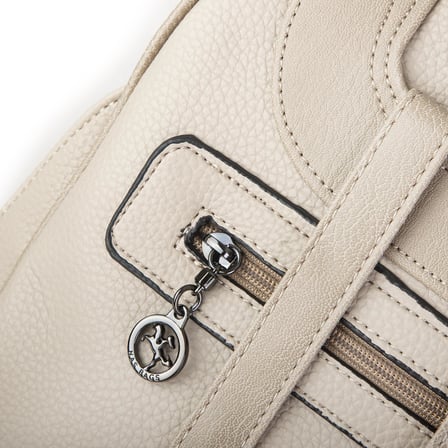 Nas Bag Kadın Sırt Çantası Orjinal Kum Natural  (Eni :28 cm, Boyu :40cm)