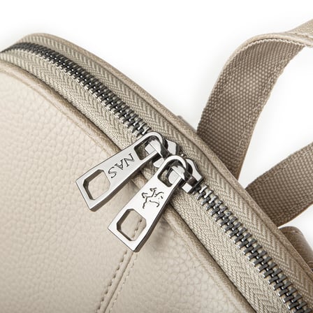 Nas Bag Kadın Sırt Çantası Orjinal Kum Natural  (Eni :28 cm, Boyu :40cm)