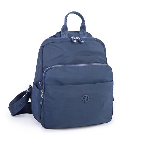 Nas Bag Kadın Çok Gözlü Su Geçirmez (water proof ) Ultra Hafif Sırt Çantası Lacivert