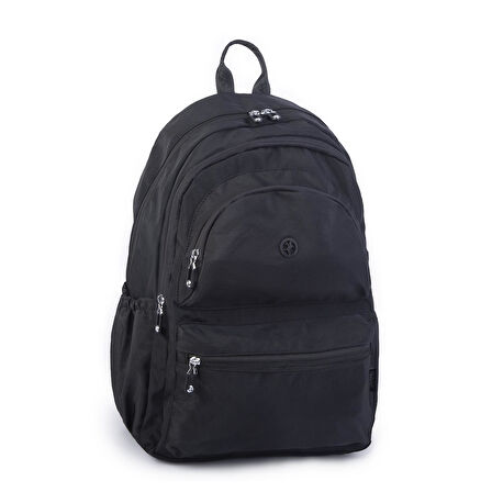 Nas Bag Unisex Büyük Boy Su Geçirmez (waterproof) Hafif Sırt Çantası Siyah 