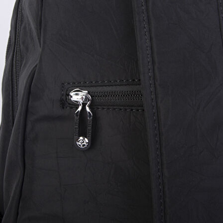 Nas Bag Unisex Büyük Boy Su Geçirmez (waterproof) Hafif Sırt Çantası Siyah 