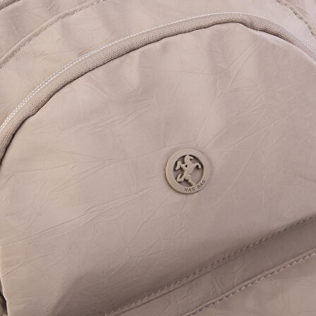 Nas Bag Unisex Büyük Boy Su Geçirmez (waterproof) Hafif Sırt Çantası Vizon 